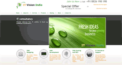Desktop Screenshot of itvision.in