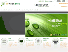 Tablet Screenshot of itvision.in