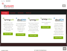 Tablet Screenshot of itvision.com.au
